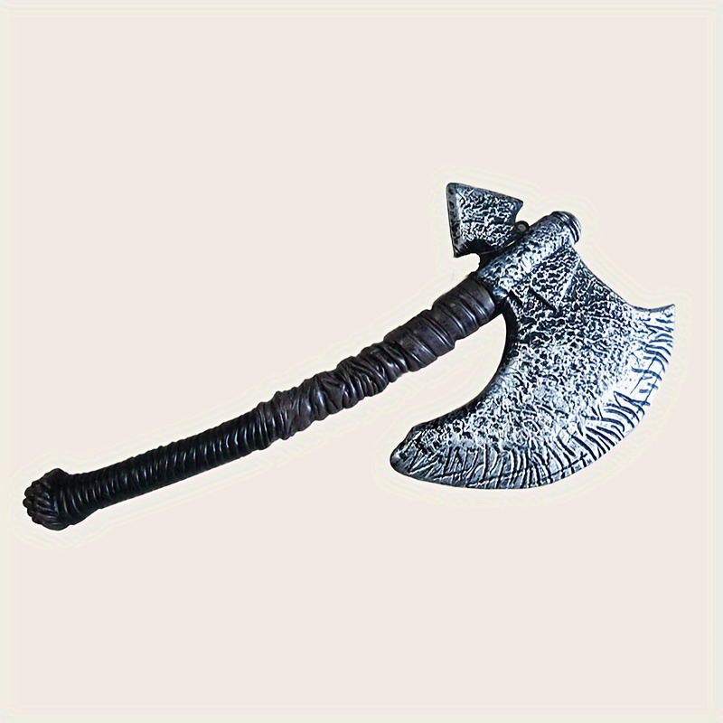 

[ ] 1pc Axe Replica - Plastic, For Halloween & Christmas Parties, , And