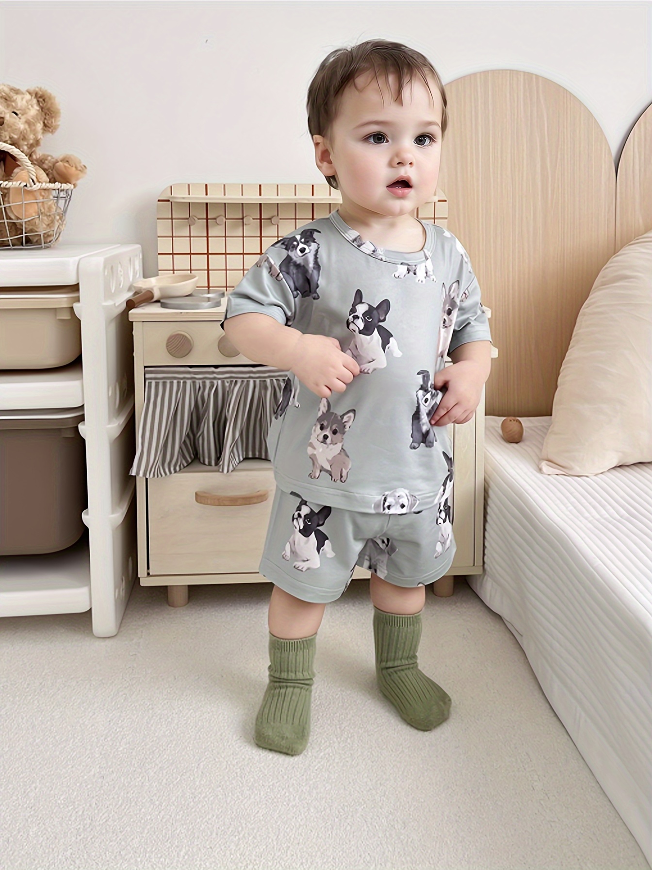 Baby boy hot sale short pajamas