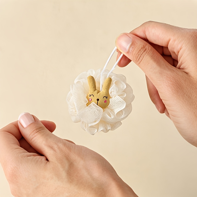 Cute Cartoon Bath Ball, Soft Foaming Bath Essential