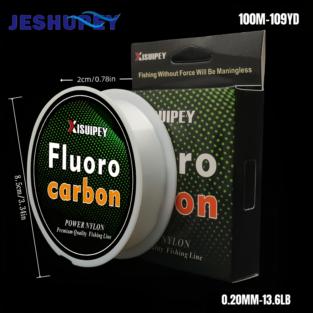 Image of 100m/109yds Front-wheel Fishing Line, Special For Sliding Float And Smooth Road, Casting Rod Sea Rod Fluorocarbon Nylon Line