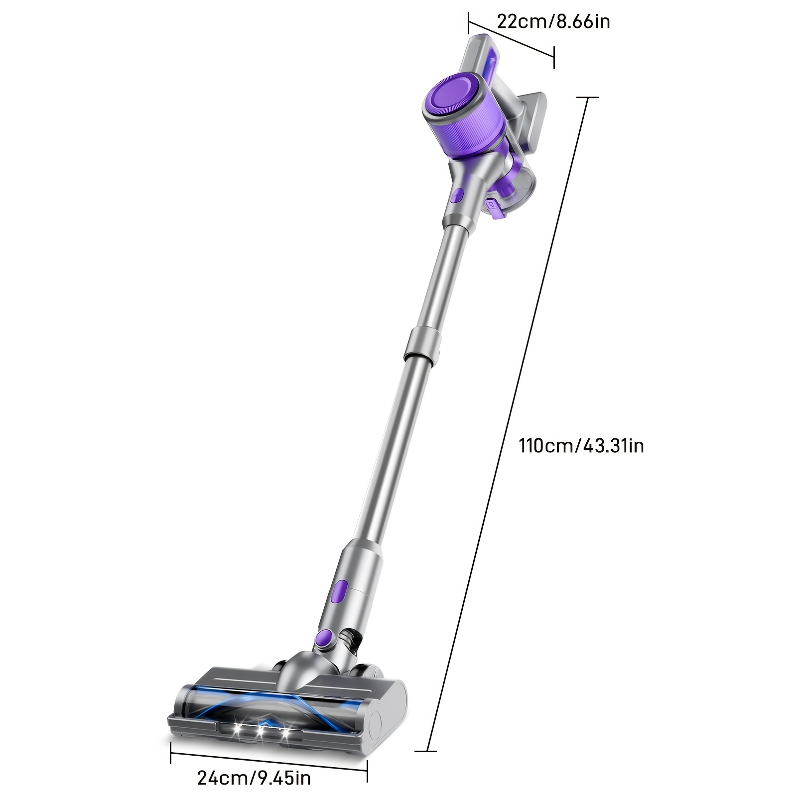 cordless vacuum cleaner 45 70kpa powerful stick vacuum with     anti   vacuum cleaners for home 50 72oz dust cup rechargeable wired wireless vacuum for hardwood floor carpet pet hair cordless vacuum cleaner for home 2
