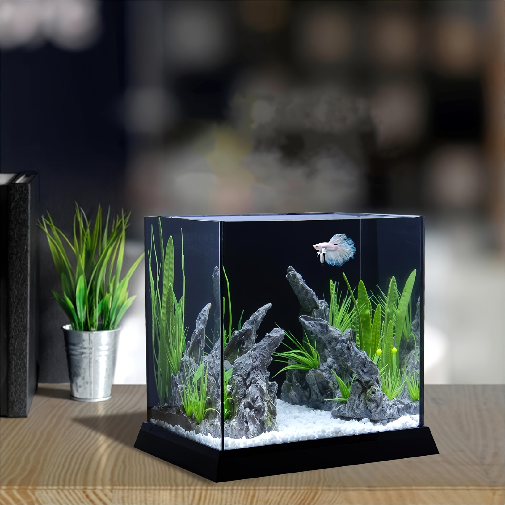 水槽 timtamtom Amazon | zjdgweh 亀用アクリル水槽 - 大きいタートルタンク 3秒