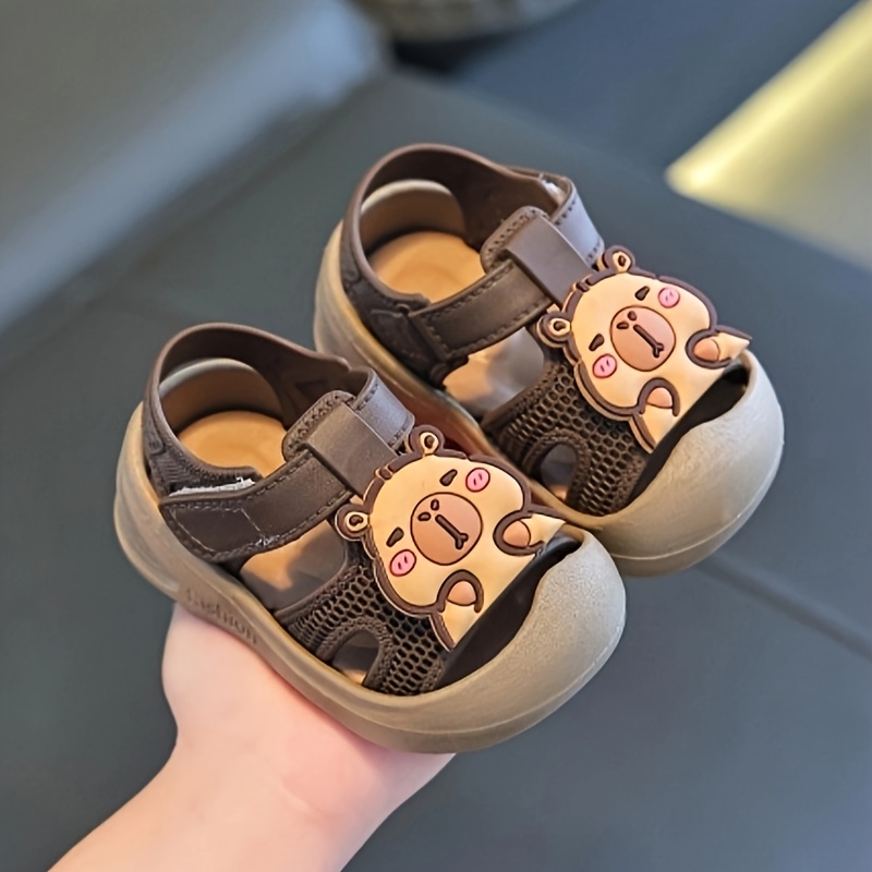 Sandalias de niña para y verano, zapatos de niño cerrados y cómodos,  sandalias de playa transpirables y para interiores y