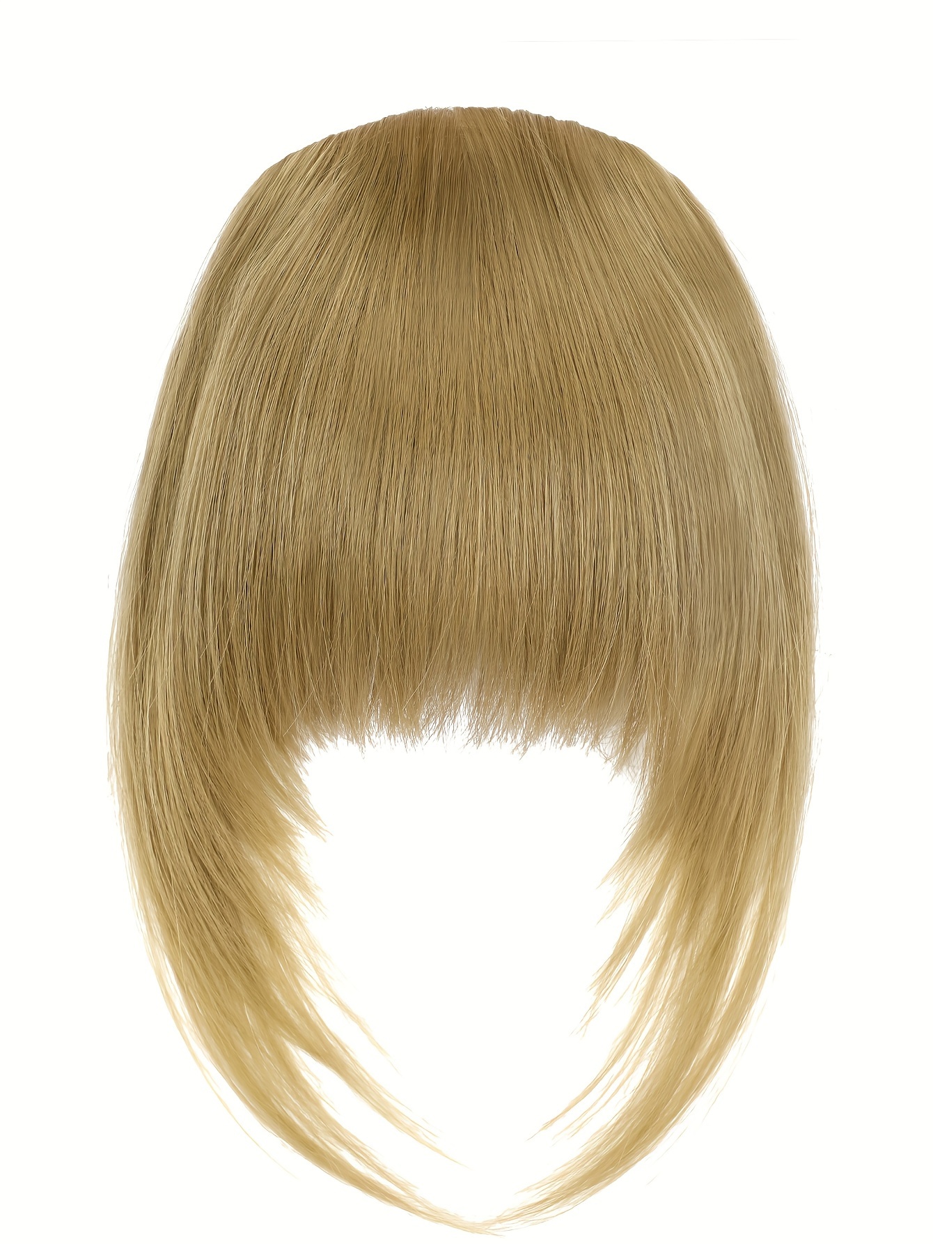 synthetic wig with 12 inch bangs on   suitable for daily   ladies details 28