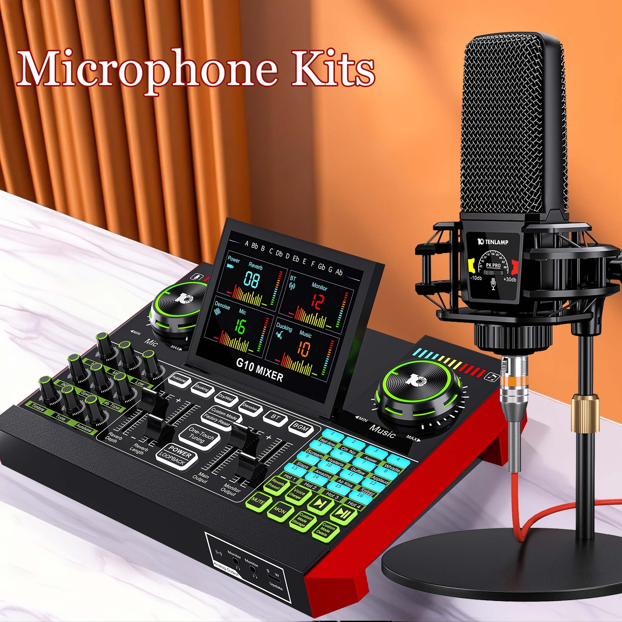 Voicemod Key Voice Changer, Live Sound Card For PS4 For PS5, PC