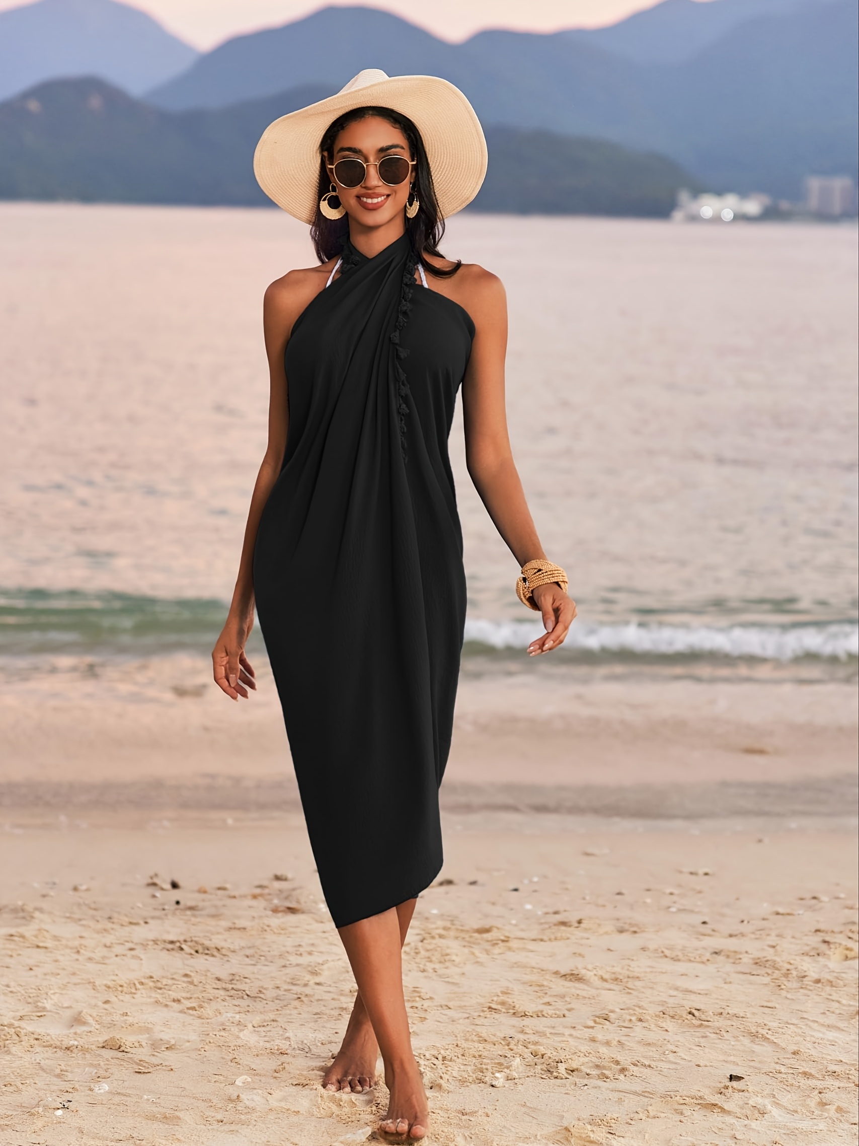 Falda Vestido Pareo Para Playa Vestido Falda Pareo Para Playa