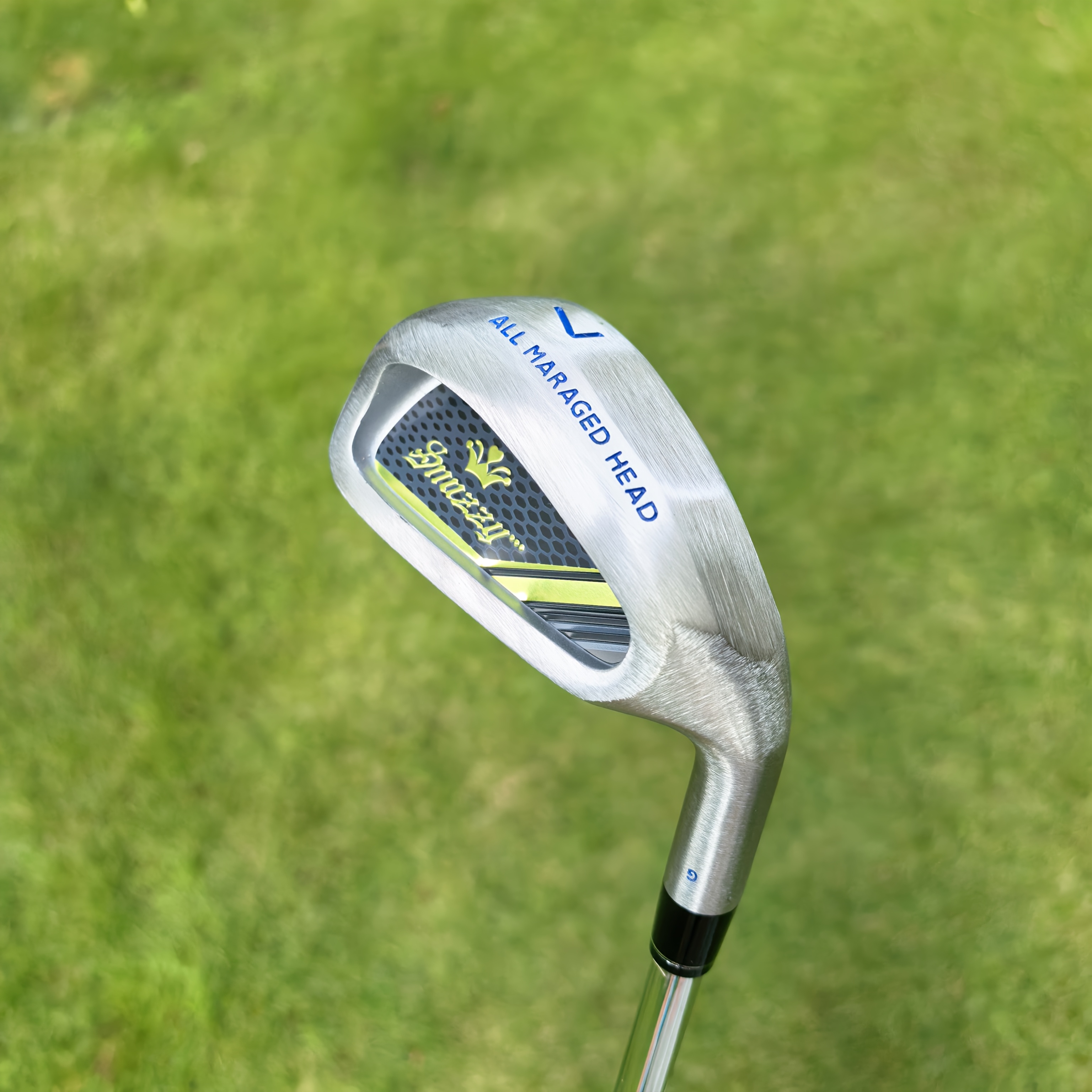Stylish UNS S45500 Material Golf Iron Set: 3-P, A, S, Right-Handed for Men, Cast Design, Long-Lasting Golf Clubs, Steel S200 Shaft, Rubber Handle