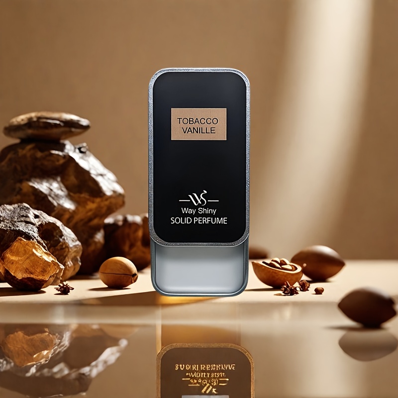 QXG29 Men'S Solid Perfume - Long-Lasting Oriental Fragrance with Woody, Vanilla, Cocoa, Spices & Dried Fruits Notes, Travel-Friendly Luxury Cologne Stick for Everyday & Special Occasions, Elegant Black Bottle - Ideal Gift for Him, Men'S Fragrance, Sophisticated Design, Natural Ingredients, Woody Scent, Stylish Men, Daily Wear Scent, Modern Scent, Highquality Ingredients, Professional Men