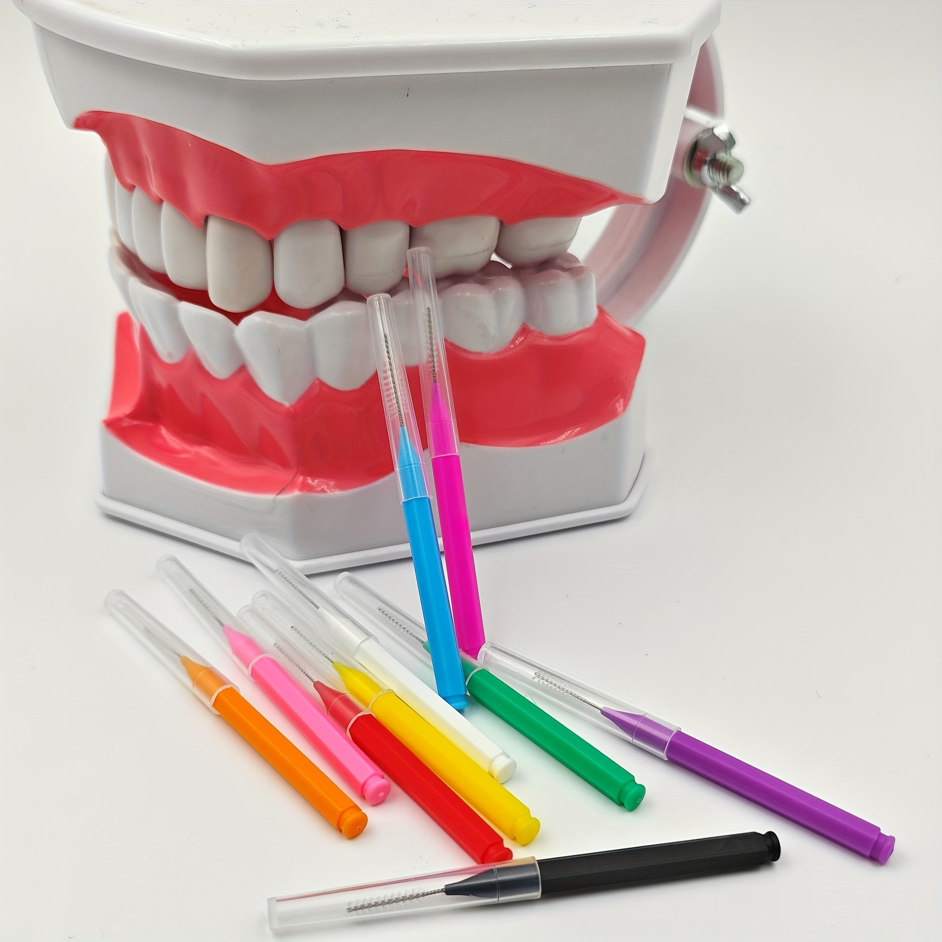 100pcs Interdental Brushes for Oral Hygiene Care