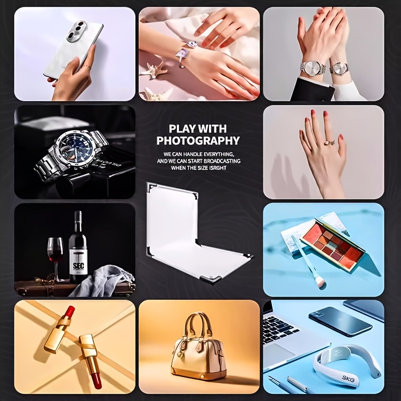 Small Detachable PVC Boards for Product and Food Photography