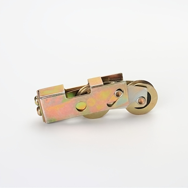 TEMU 1pc, Sliding Door Series Roller Assembly, Ball Bearing Rear Adjustable Sliding Door Pulley, Suitable For Sliding Glass Doors, Screen Doors,