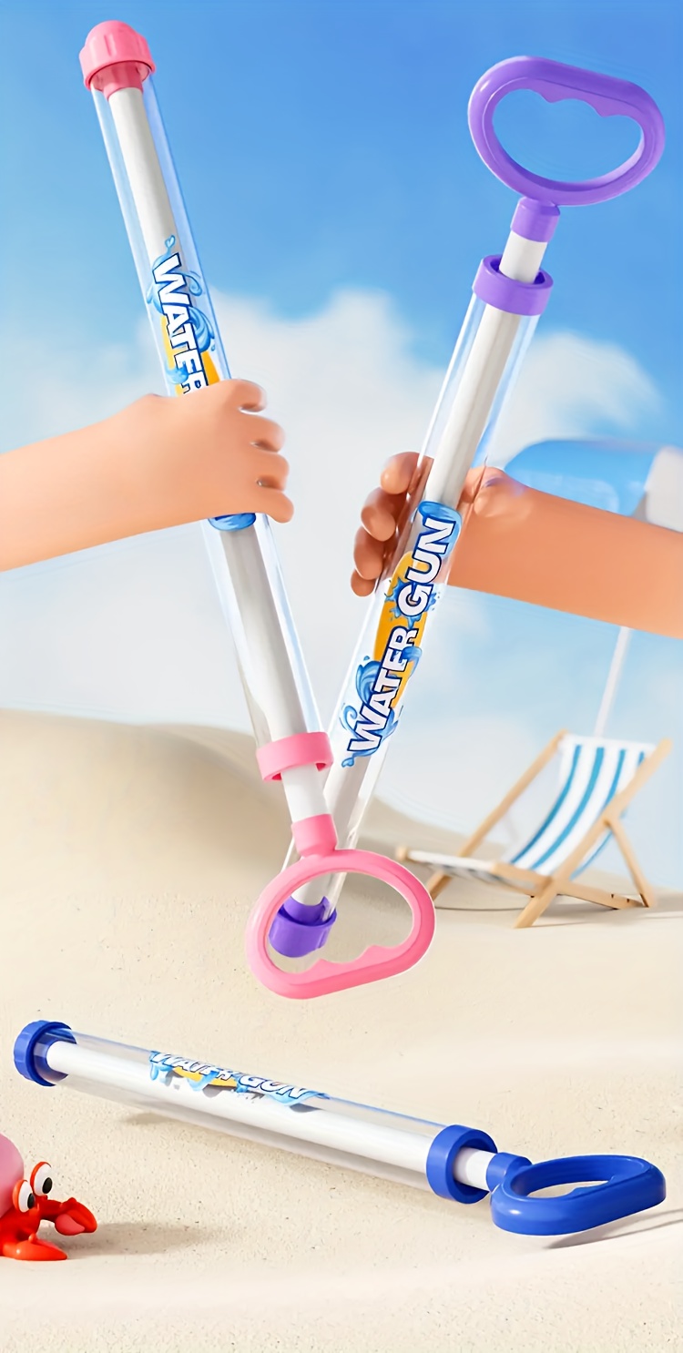 3pcs summer kids firework water gun toys suitable for outdoor pool beach party pool fighting photo props boys and girls   gifts mixed color abs material Product details 10