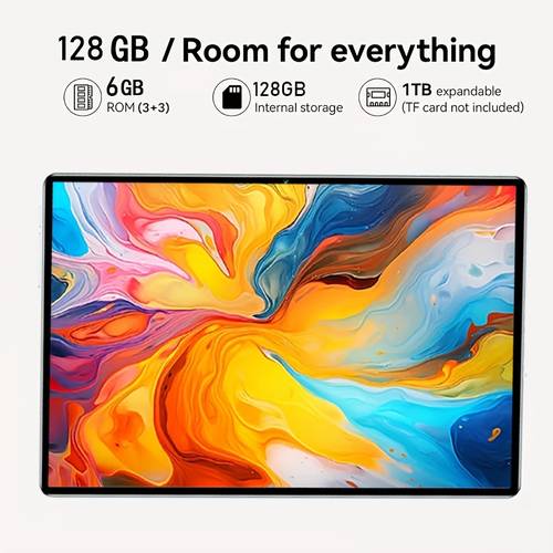 tablet computer 14 tablet 10 1 inches 6 3 3 expansion gb memory 128gb storage 1tb expansion without tf card 5g wifi tablet 6000mah 5mp 13mp suitable for home office tablet pad tablet pad