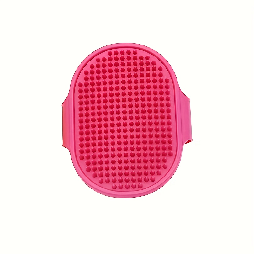 pet bathing brush massage gloves adjustable circular handle non   soft bristles for   grooming shampooing massaging ideal for bathing Product details 8