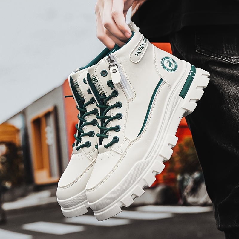 mens casual sneaker boots