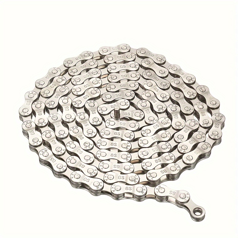 

Vxm Bike Chain Link - 116 Sections, Fits 6/7/8 , Steel, Compatible With Mountain & Road Bikes