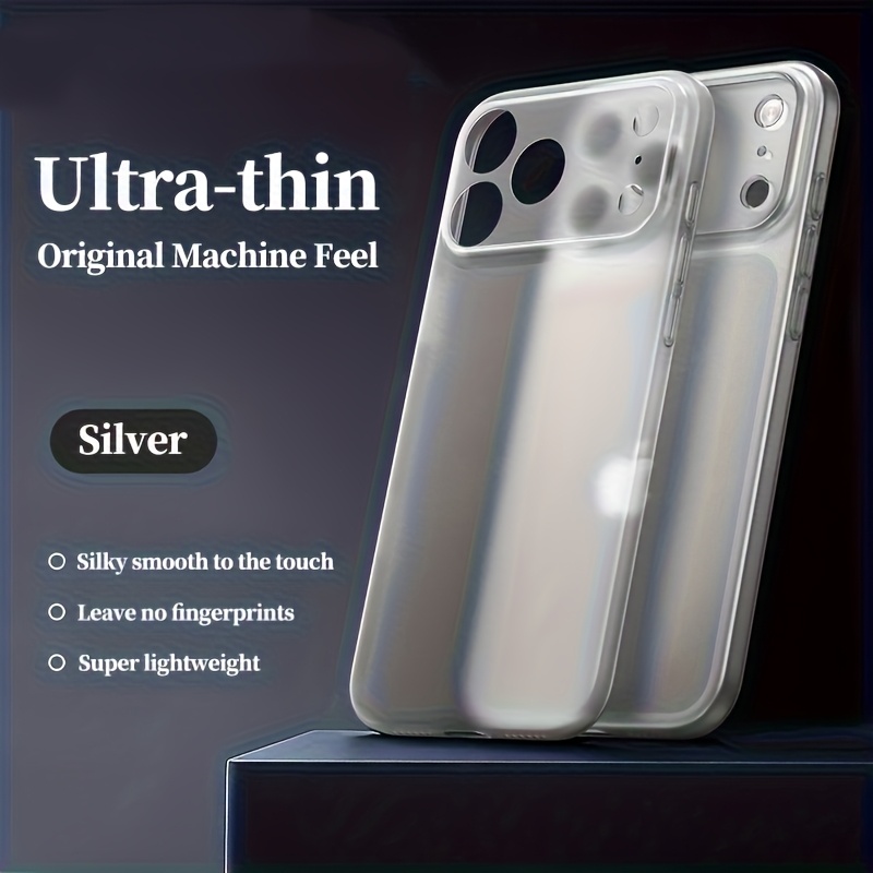TEMU Phone Case - Ultra-thin Phone Case For Iphone 17 Pro Max, New Frosted Matte End, Cooling And Protective Case, High-quality Protective Case For