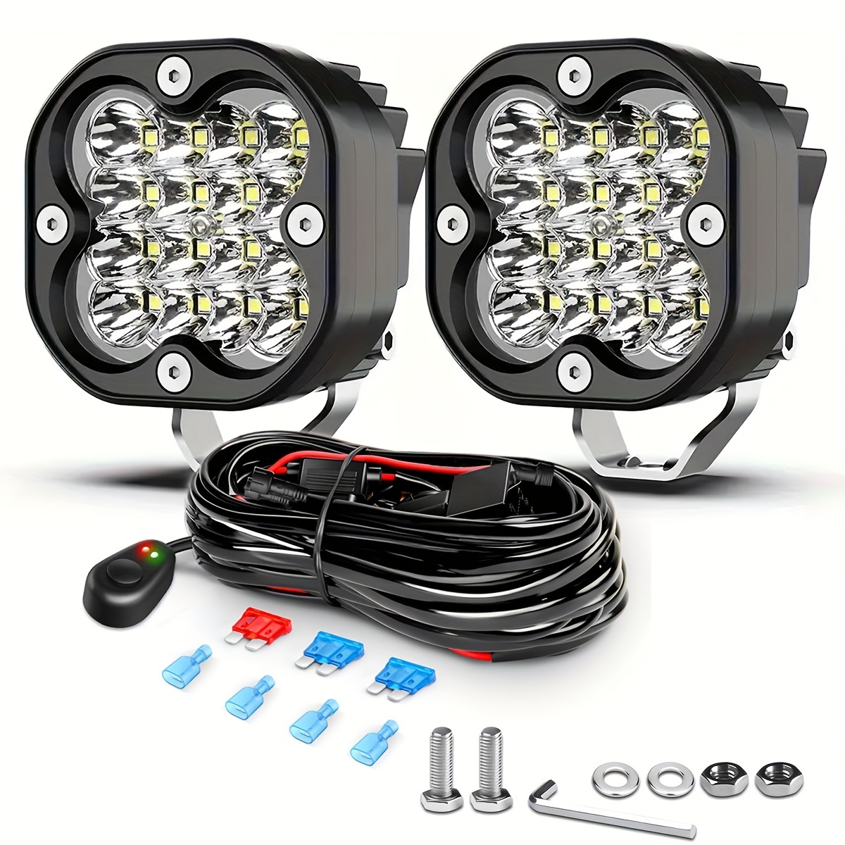 Cheap 4 Inch 102W LED Car Work Light with Strobe Mode for Truck