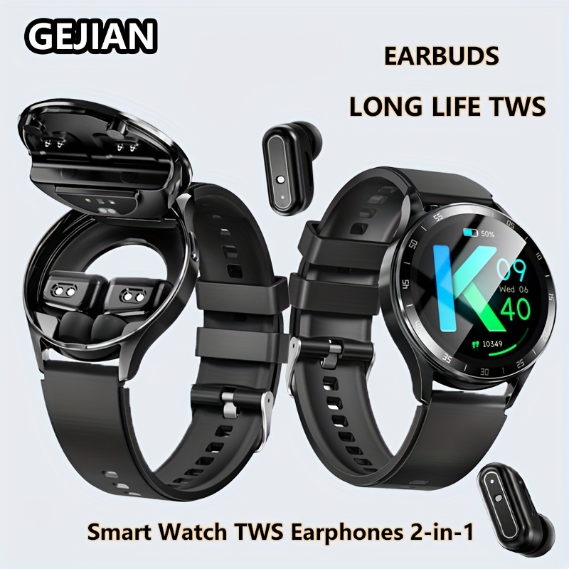 

X10 Headset Smart Watch, Tws 2 In 1 Wireless Earphone Call, Built-in Earphone, Nfc, 360*360 Full Touch Hd Screen, Multiple Sports Modes Smart Watch