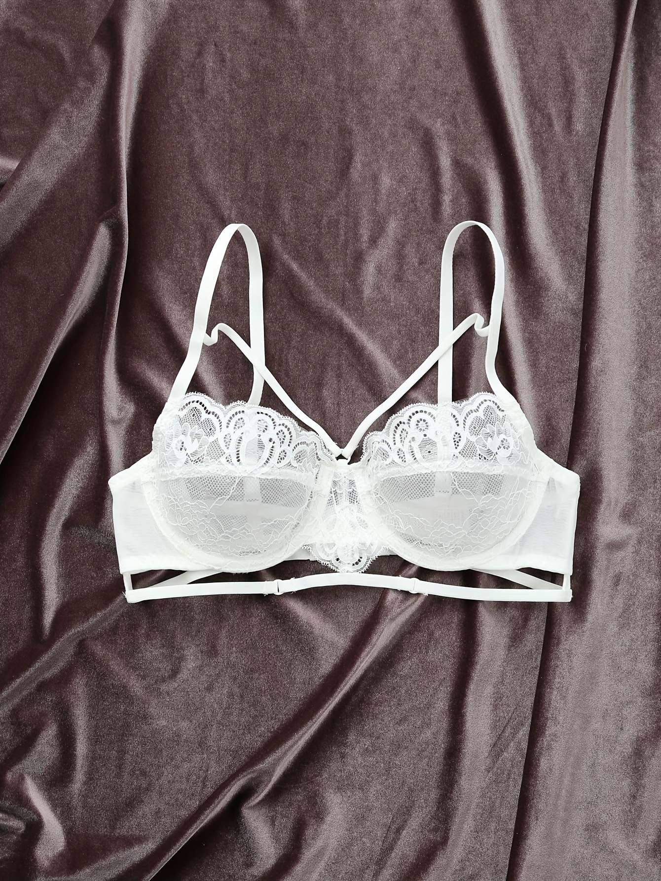 soutien gorge élégant en dentelle non doublé femme nylon Temu France