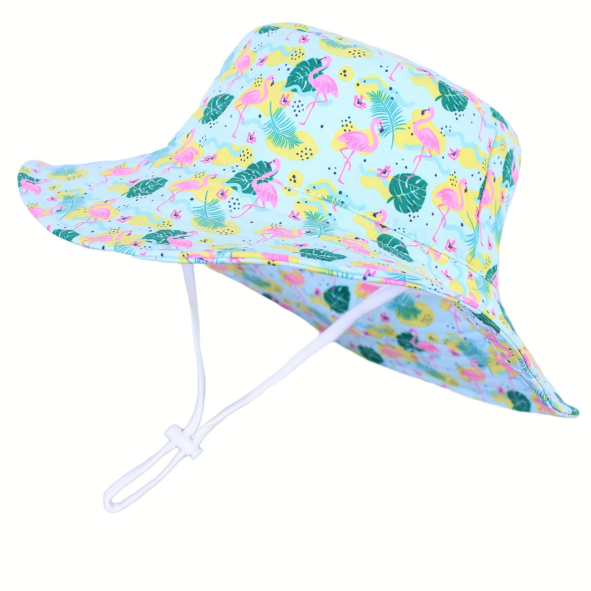 Jan & Jul Toddler Sun Hat with Strap, Summer UV Protection Large