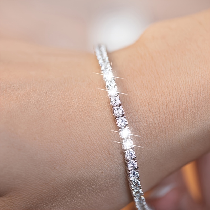 Cubic Zirconia Women's Bracelet in Box