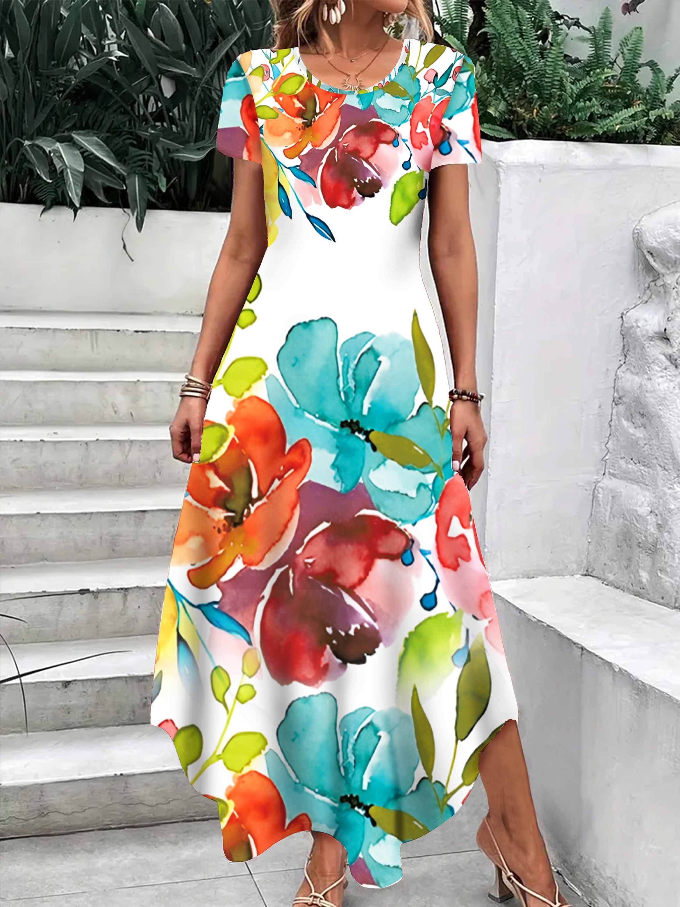 hawaiian dresses women sold on Temu Australia
