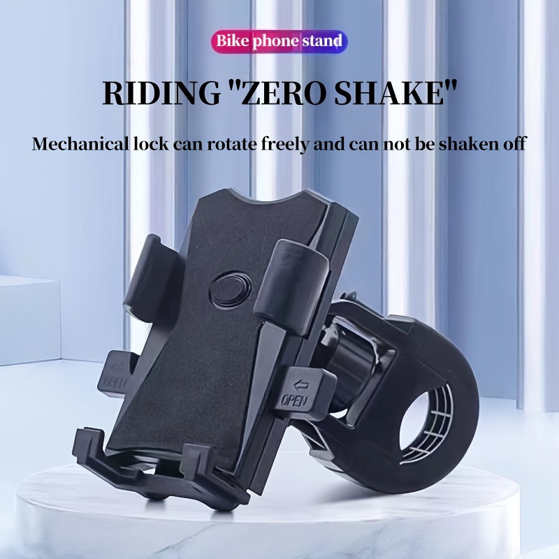 

Motorcycle Mobile Phone Holder, Abs Material, For Outdoor Riding Camping Use