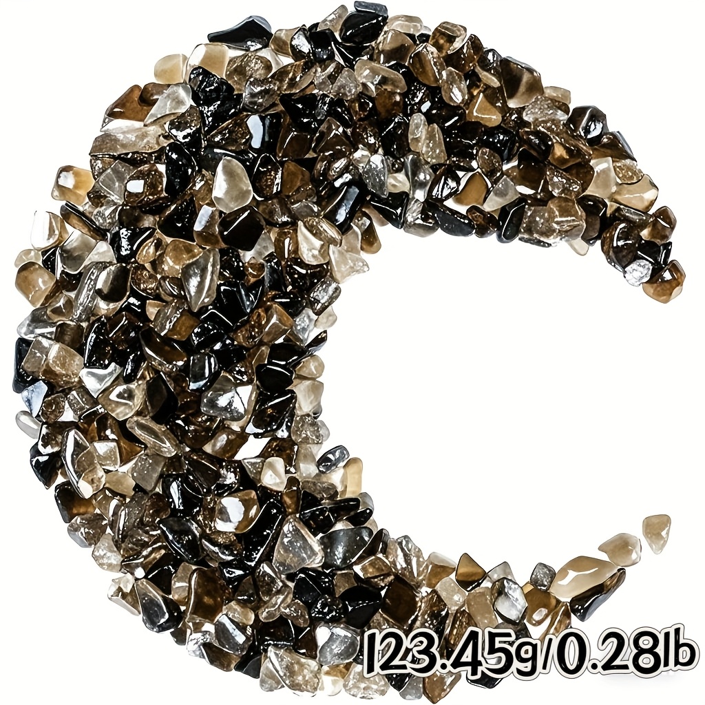 Smoky Quartz Crystal Crushed Stones for Decorative Use