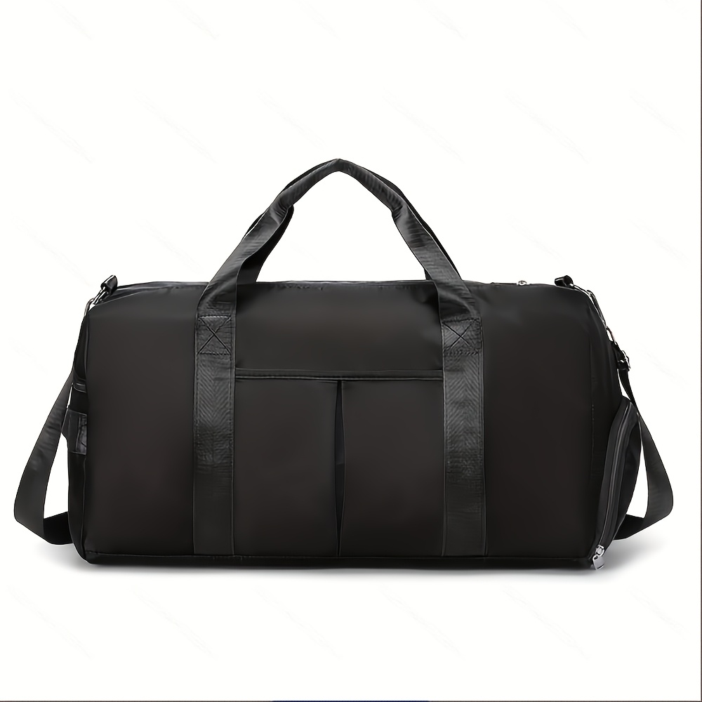 TEMU Travel Bag, Luggage Bag - Plain Color, Versatile Outfit, Handbag For Overnight Stay, Maternity Bag For Pregnancy, Bag For Short Trips, Single