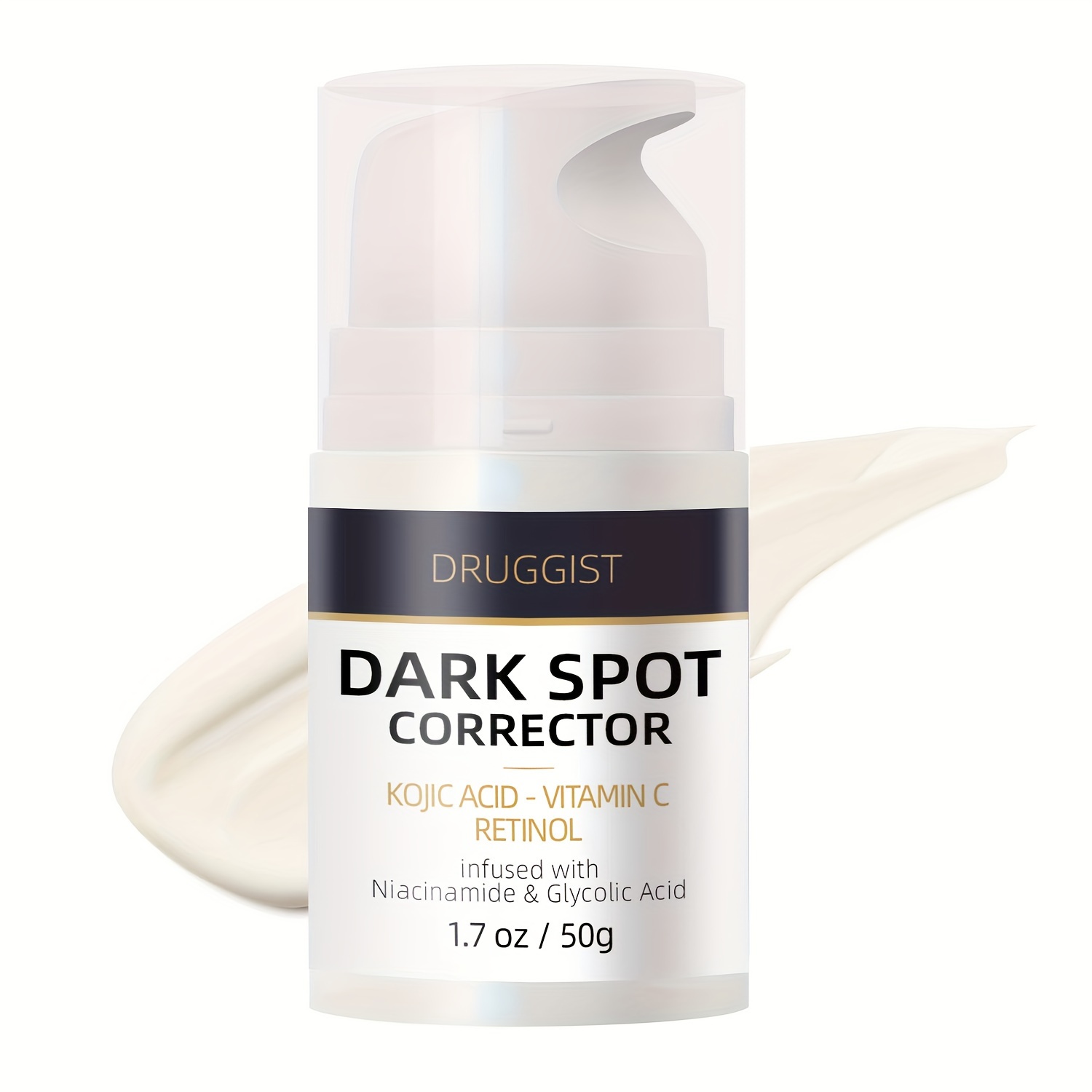 

1.7oz/50ml, Dark Spot Corrector For - Contains Kojic Acid, Vitamin C & Retinol - Infused With Niacinamide & Glycolic Acid, Effectively Remove Hyperpigmentation & Marks