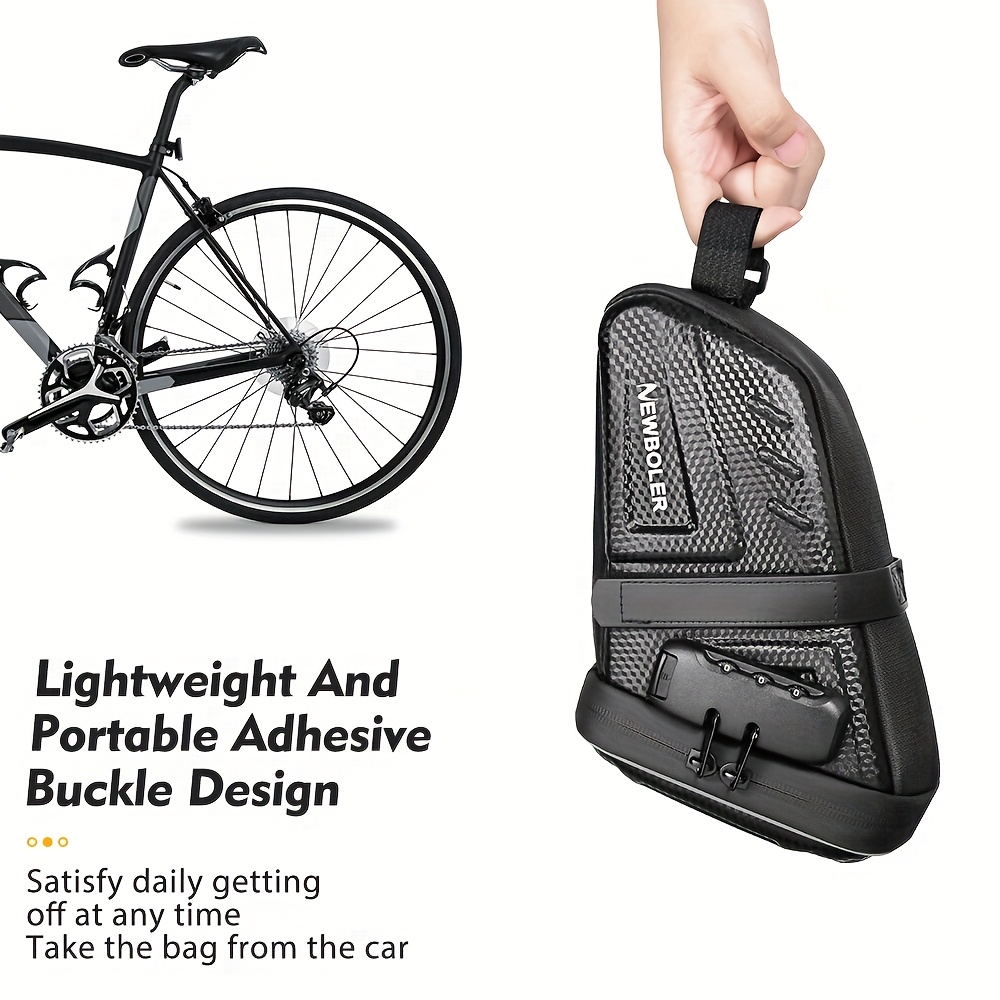 2 5l bicycle seat bag lock portable bike bag lock - Temu Mauritius