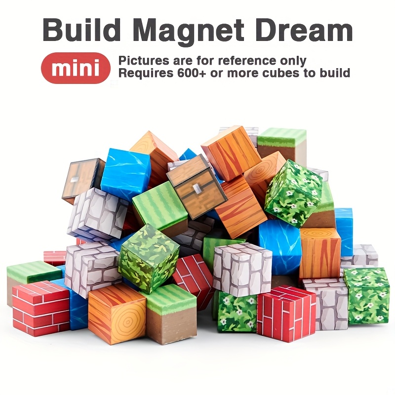 

Magnetic Building Blocks Set, 48pcs, Abs Plastic Construction Toy, Creative Building Kit, Educational Stem Gift For Kids, Ideal For Halloween, Thanksgiving, Christmas