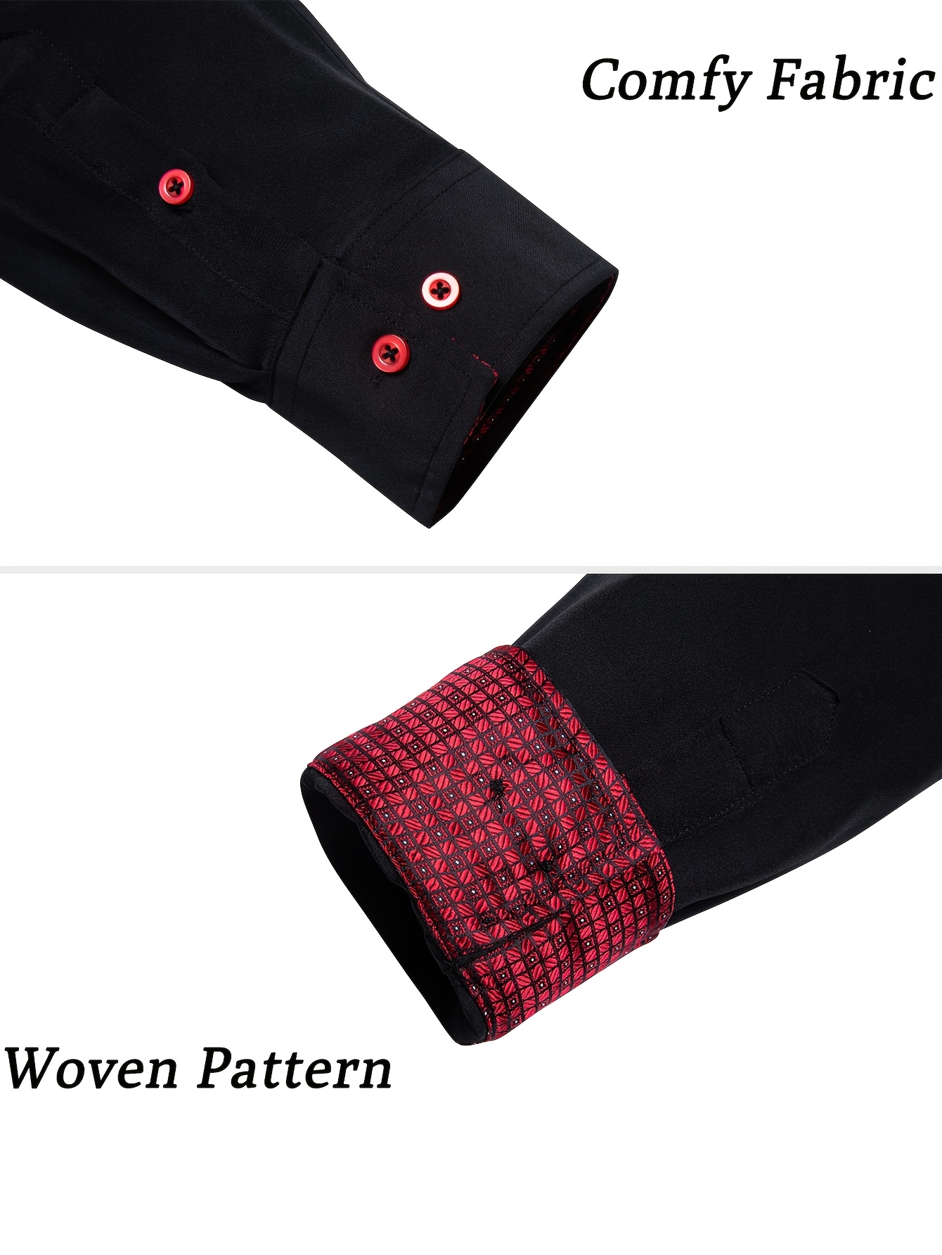 Chemise Homme Formelle Décontractée - Chemise Extensible Infroissable à Manches Longues - Tissu Respirant Pour Bureau, Travail, Occasions élégantes
