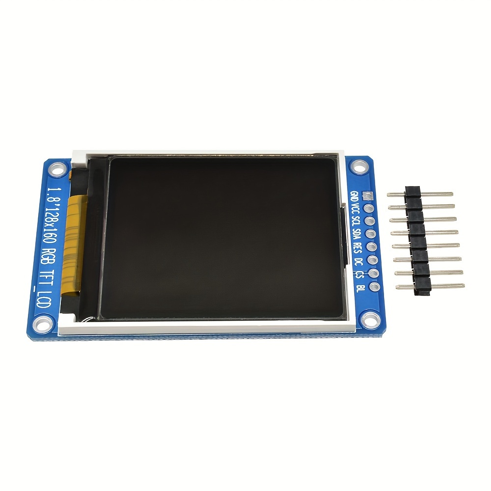 1 8 inch full color 128x160 spi full color tft lcd display module st7735s 3 3v replace oled power supply for arduino details 4