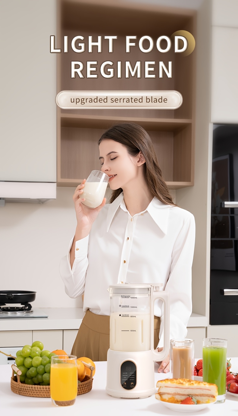 blender 8 in 1 automatic soybean milk machine - Temu Canada