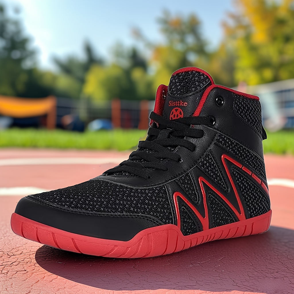 Wrestling Shoes Mens Boxing Shoe Fitness Sneakers Zero Drop Sole