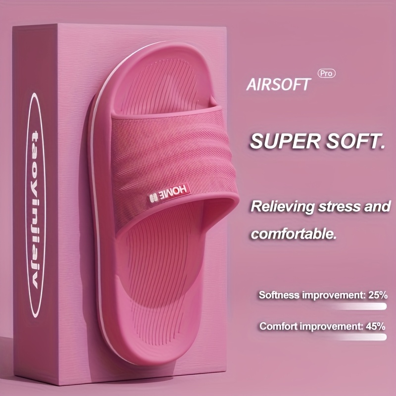 womens eva slide sandals comfortable non slip thick sole open toe for indoor outdoor use   textured design   shower beach and casual wear shower shoes slipon footwear durable traction footwear Product details 7
