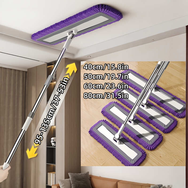Large Flatbed Mop, Thick Chenille Cleaning Mop, Suitable for... product image 6