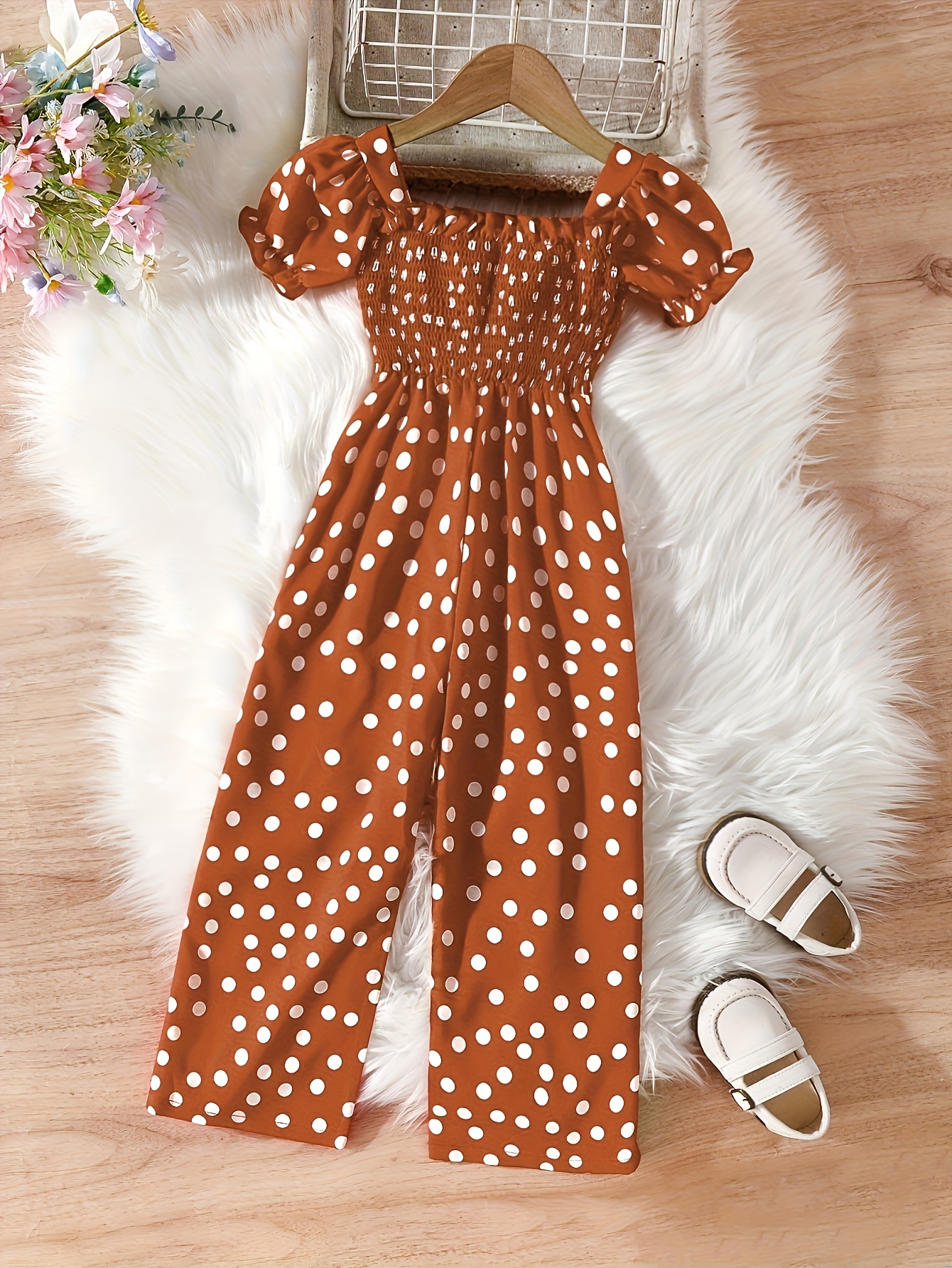 Ladies polka cheap dot jumpsuit