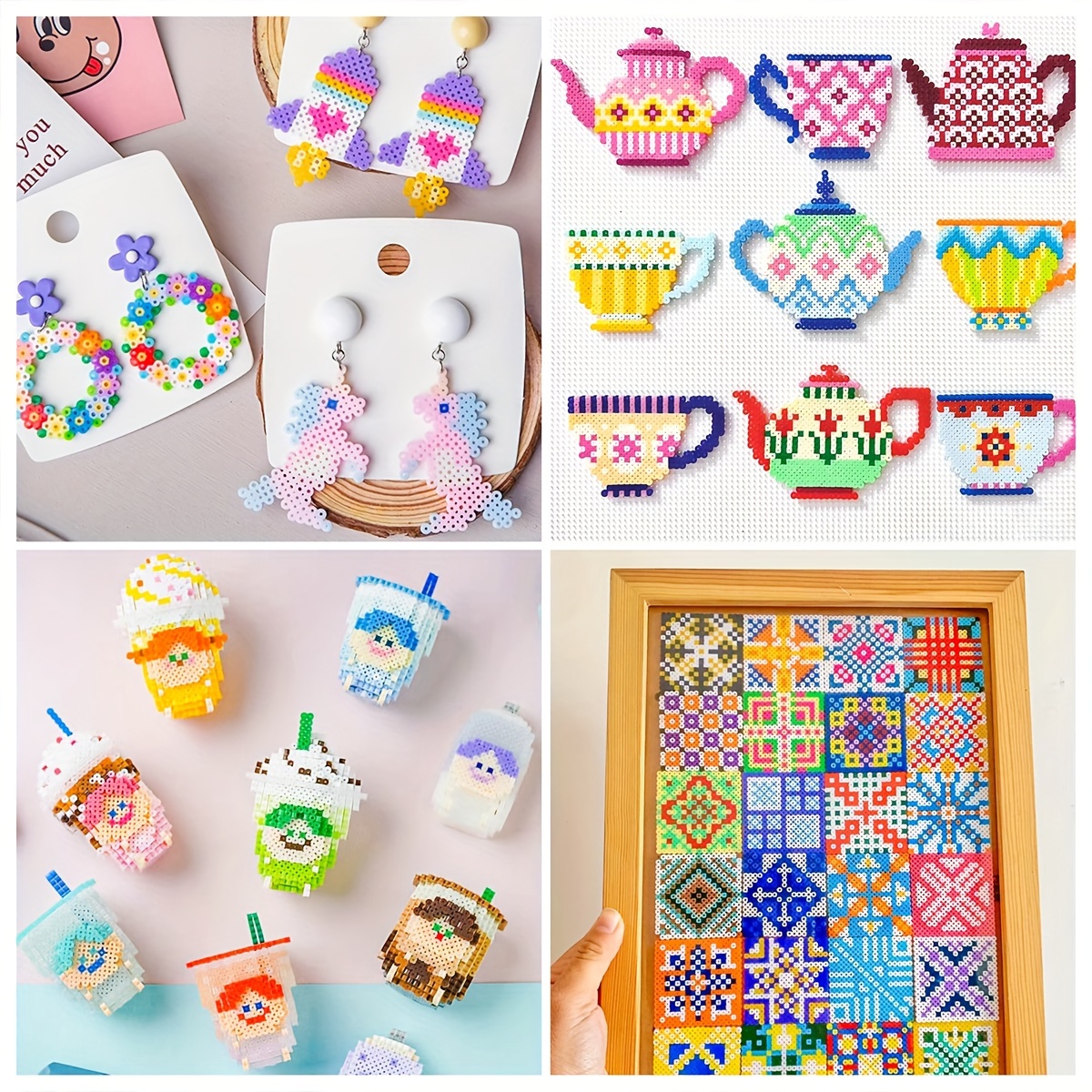 Melted Bead Easy Crafts With Beads Leisure Arts Melted Pony Bead - Main Image