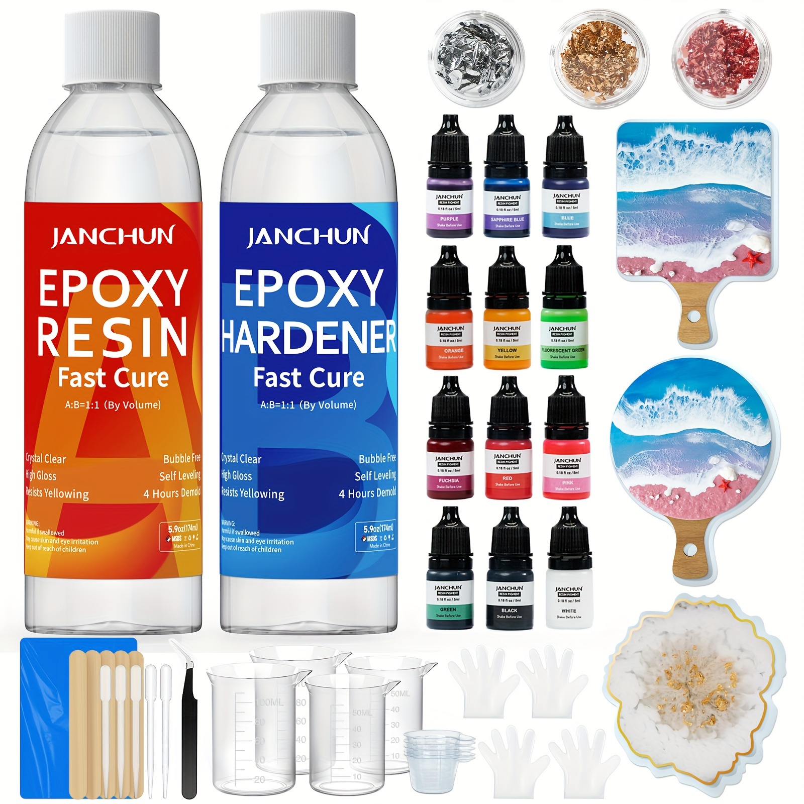 

Janchun Epoxy Resin Kit Gift Box