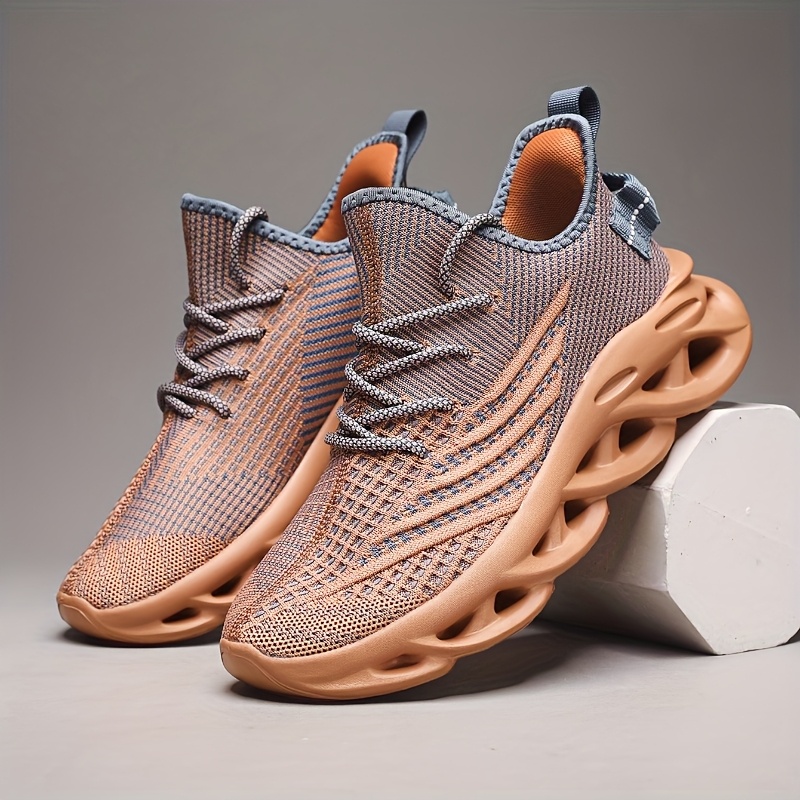 Mens Womens Slip Walking Shoes Non Slip Shock Absorbing