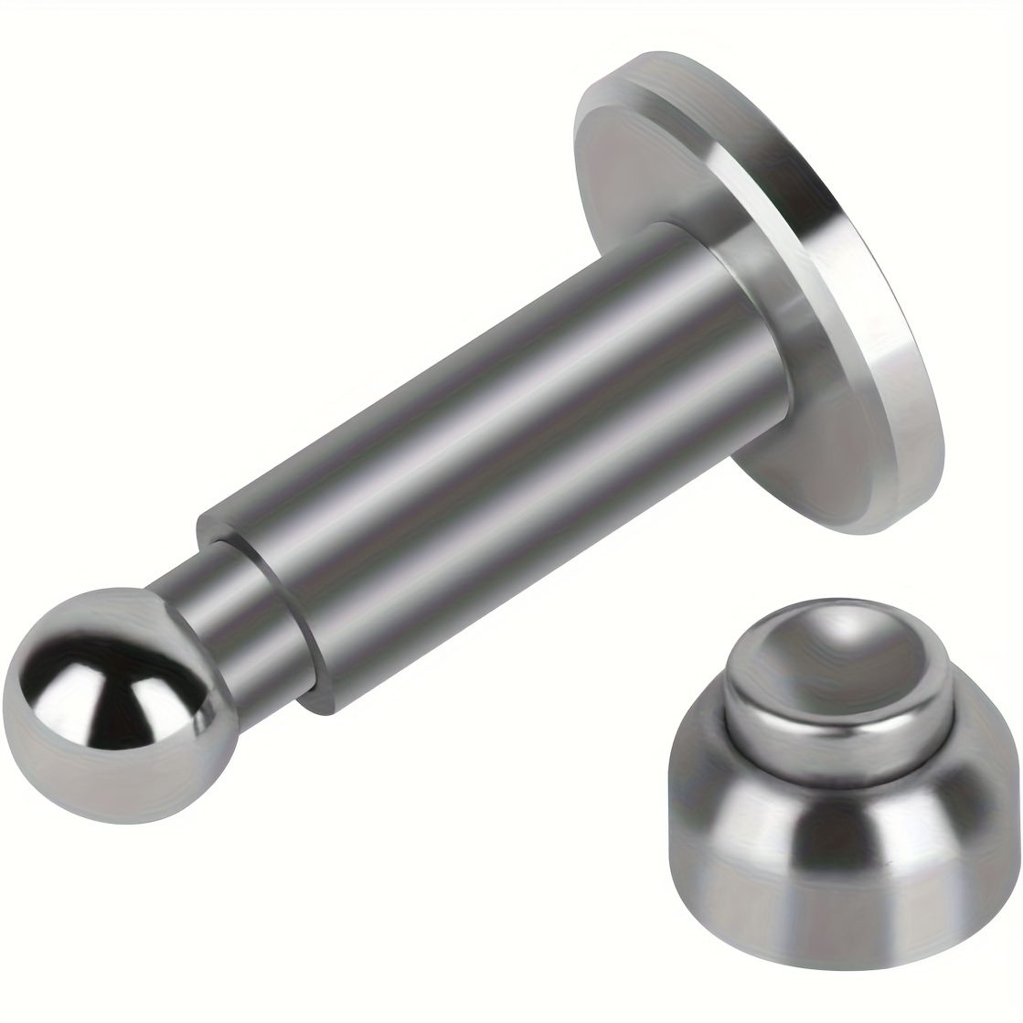 Image of Adjustable Height Magnetic - Heavy Duty 304 Stainless Steel, Wall & Floor Mounted, , Fireproof, Fireproof Door Holder|adjustable Door Stop|durable Door Holder, Holder