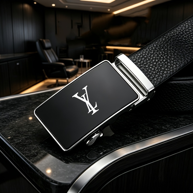 TEMU Men's Belt, Automatic Design, Adjustment, Convenient To Use, Suitable For Business And Casual , Ideal Gift For Holidays (holiday Gatherings,