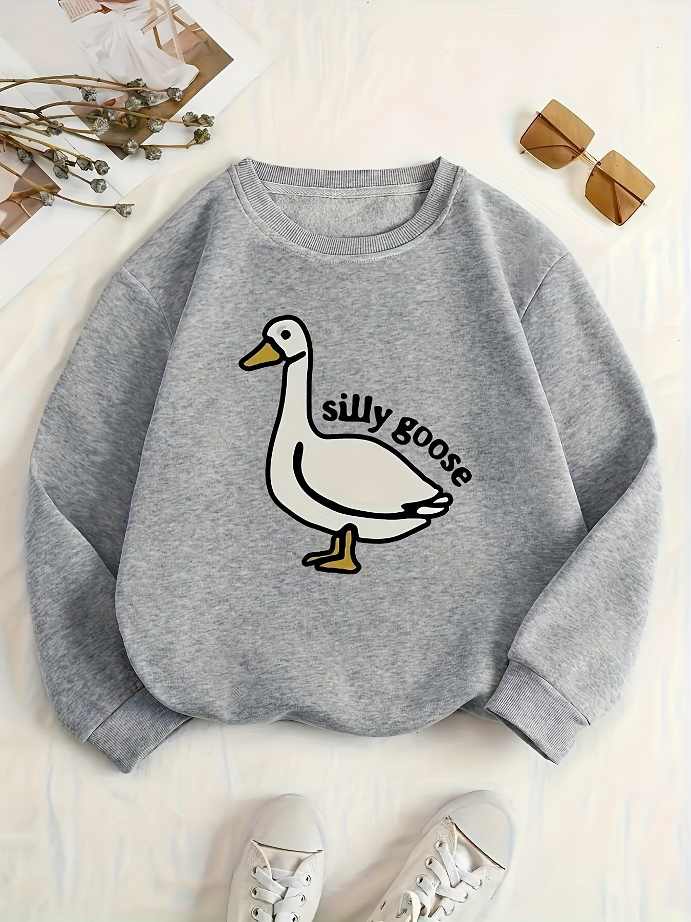 Wow Duck Sweater Goose Wow Sweater Aelfric Eden Crew Goose Wow