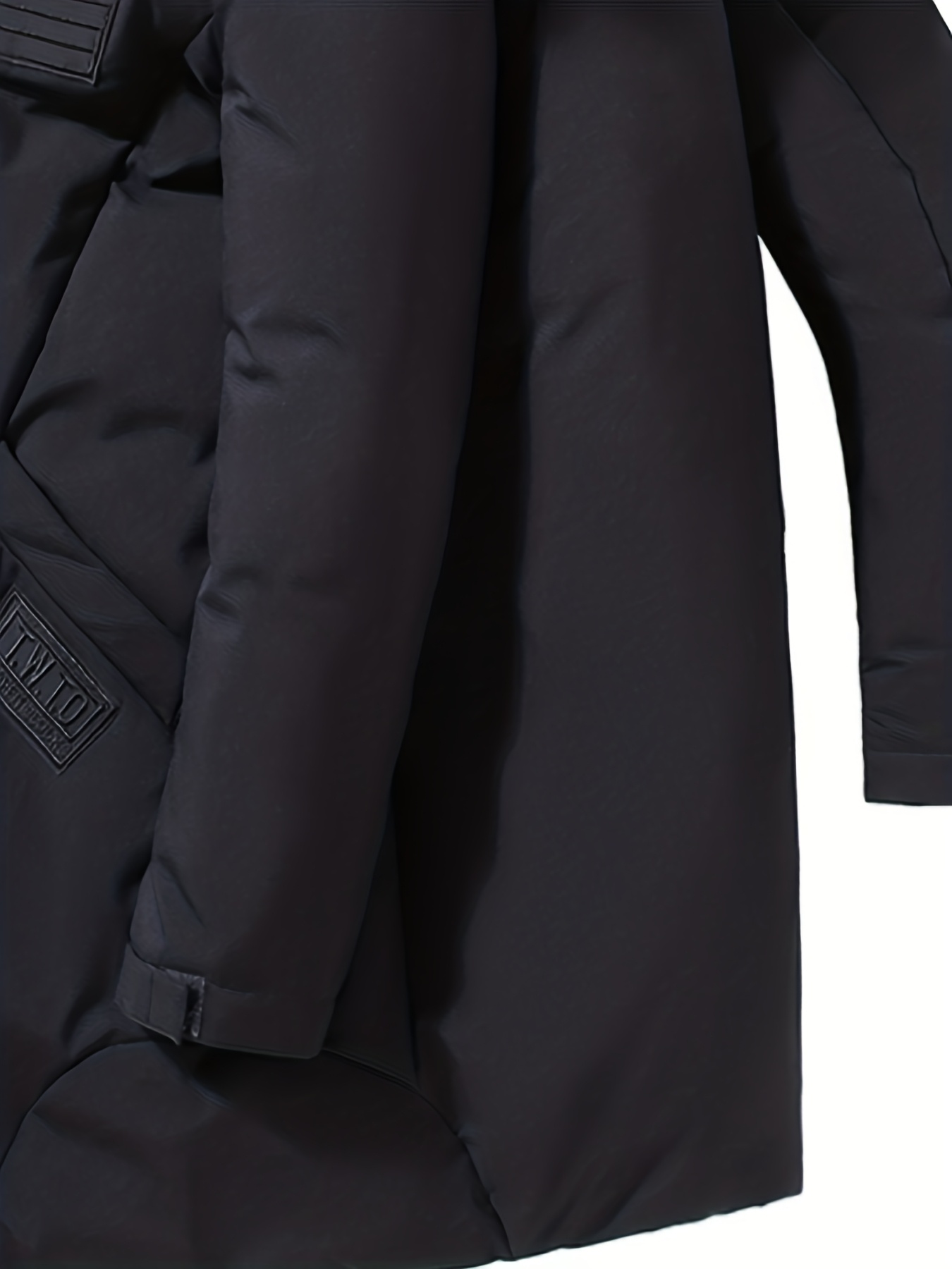Men's Heavyweight Hooded Long Down Jacket for Winter
