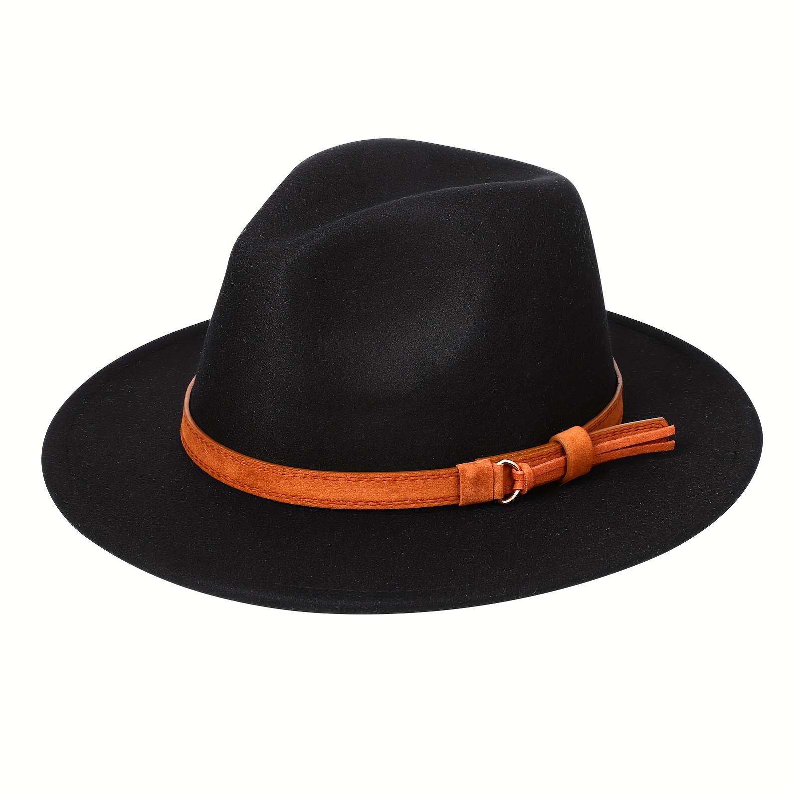 Classic Hat With A Simple British Style And A Large Brimmed
