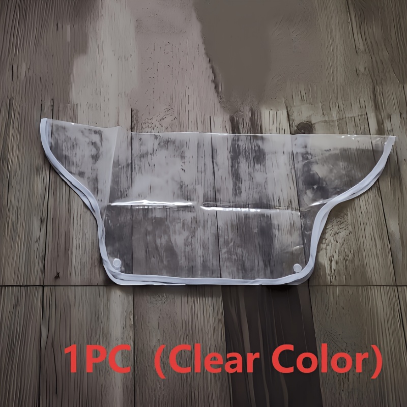 Image of 1pc Universal Front Rain Cover For Motorcycle Dashboard And Instrument Panel, Battery And Handlebar Cover, Outdoor Cycling Equipment Protector