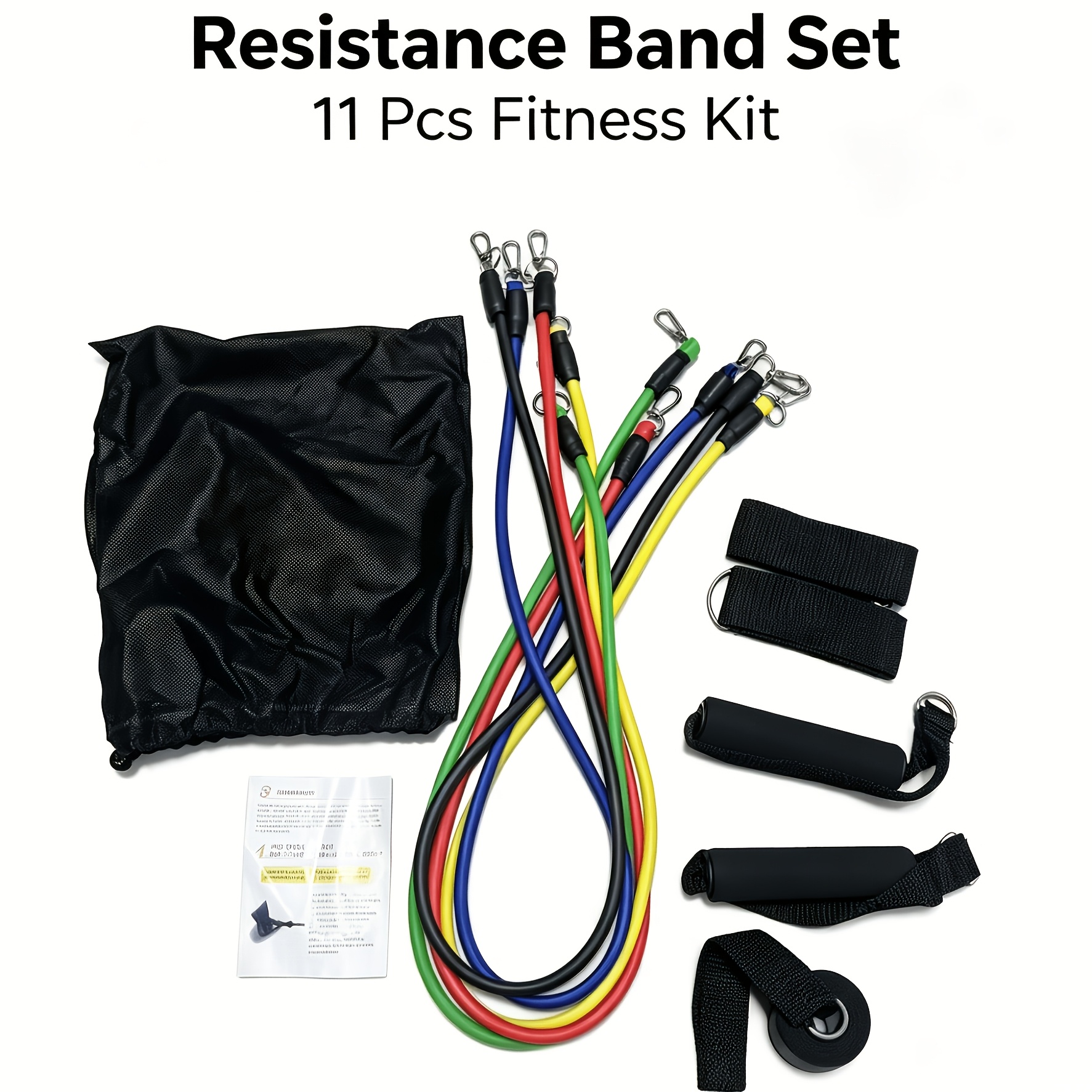 TEMU 11pcs Set Home Resistance Bands
